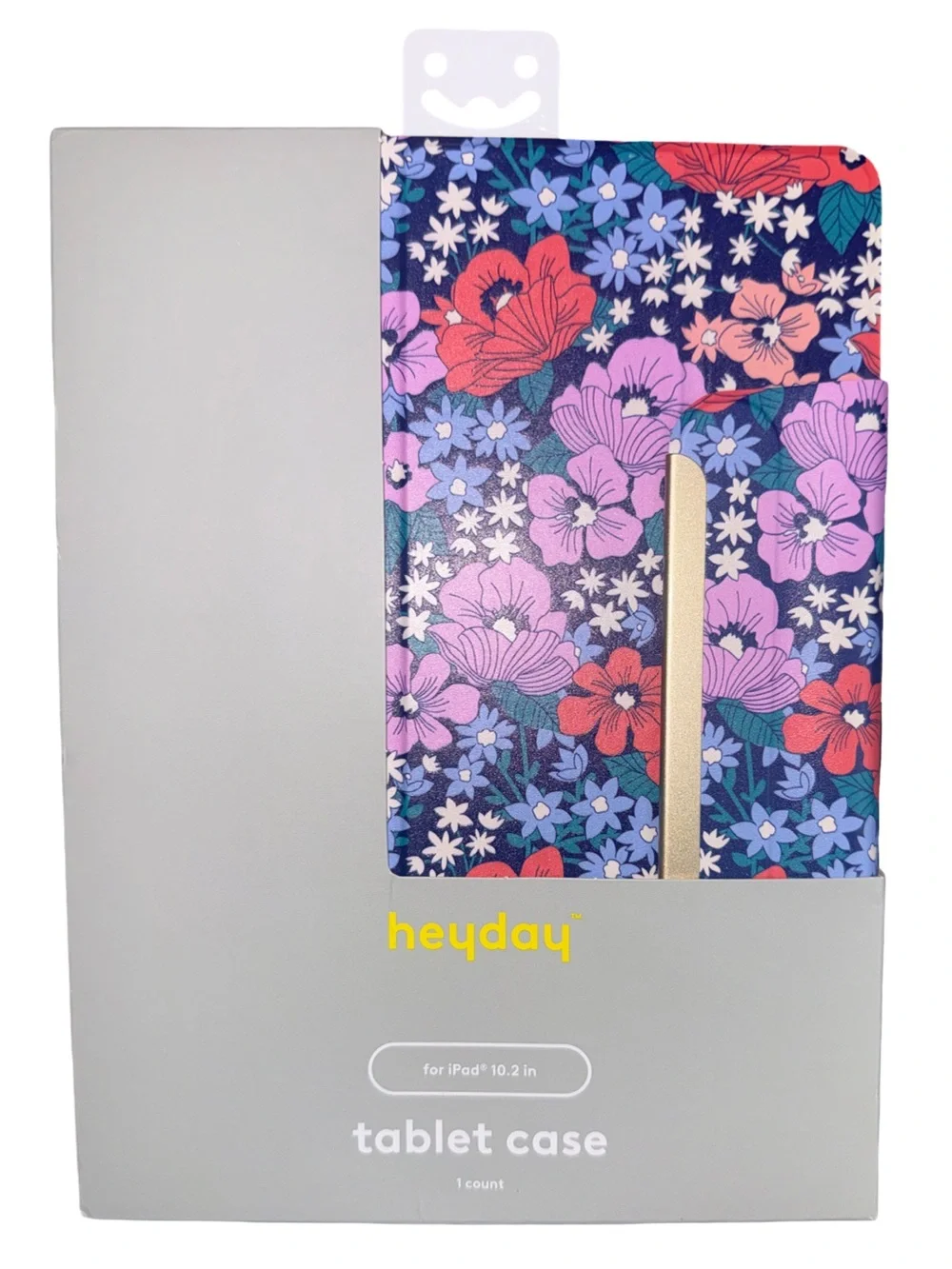 iPad (9th Gen) Case - heyday Poppy Flowers New in Box MSRP $35